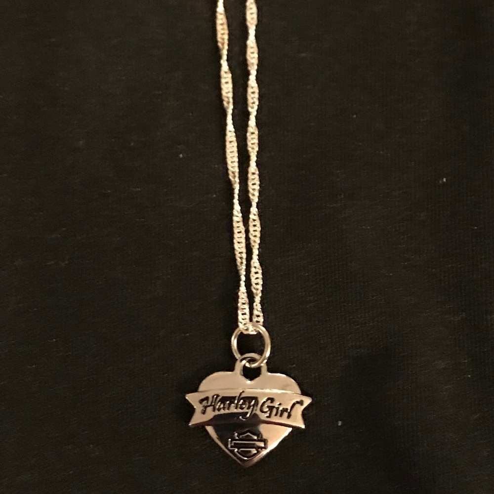LAST ONE CAN'T GET ANYMORE!! NWOT H-D Heart Charm with Sterling Silver … - Picture 2 of 4
